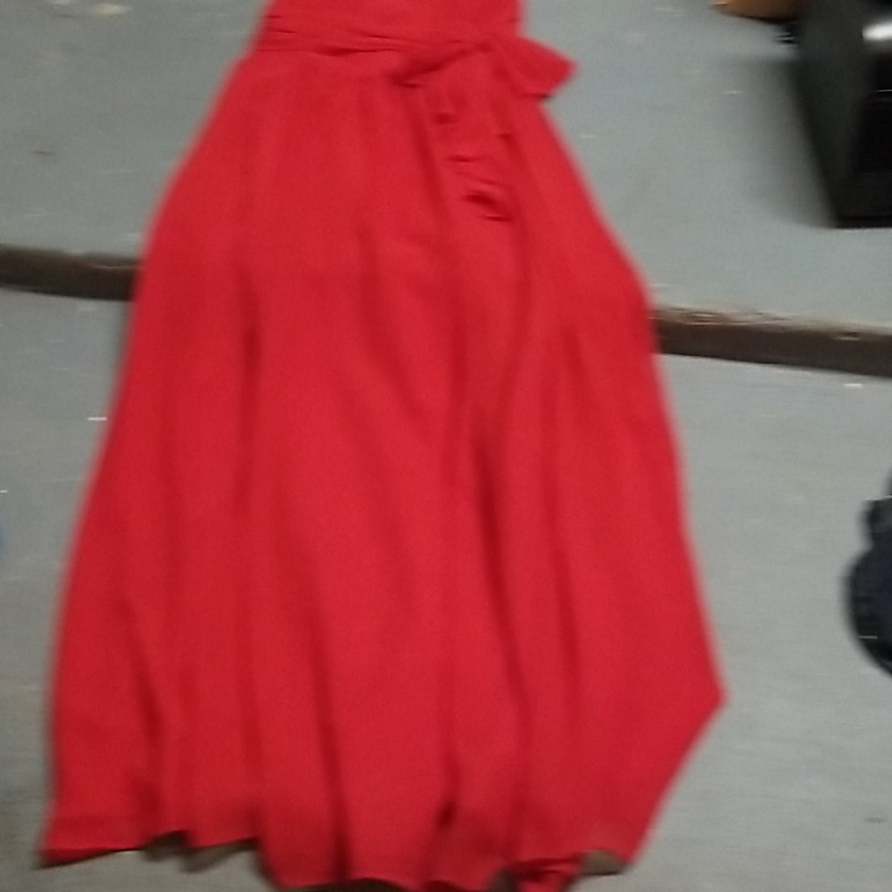 Alfred angelo Bridal dress Red size6 and blue 12